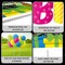 Happy Birthday Yard Signs with Stakes - 2 x LED Lights and Personalized Signs with 20 Number Stickers - 16" Large Birthday Yard Signs Colourful Outdoor Lawn Decorations, REUSABLE, WEATHERPROOF